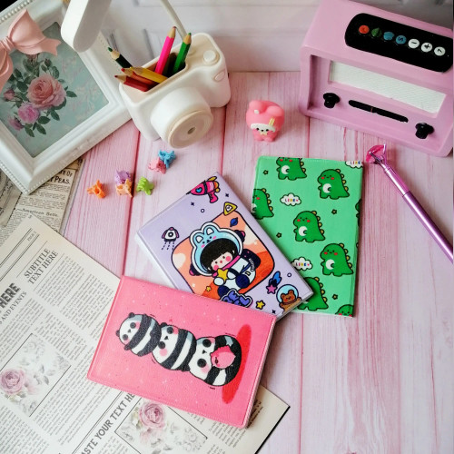 جلد شناسنامه و پاسپورت چرمی فانتزی و کیوت