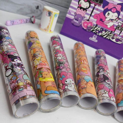 استیکر رولی شفاف