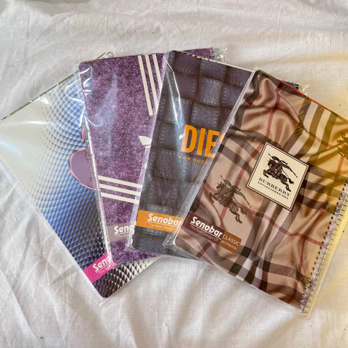 دفتر 50 برگ سیمی طرح برند