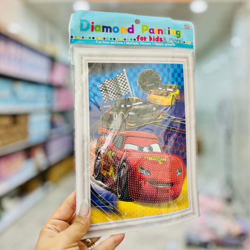 نقاشی الماسی ورقه ای کیوت