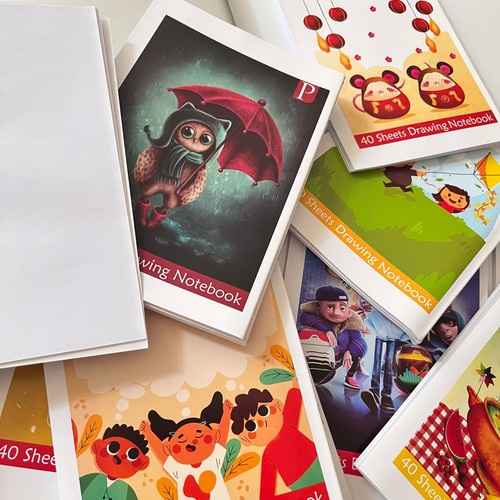 دفتر نقاشی ۴۰ برگ اقتصادی